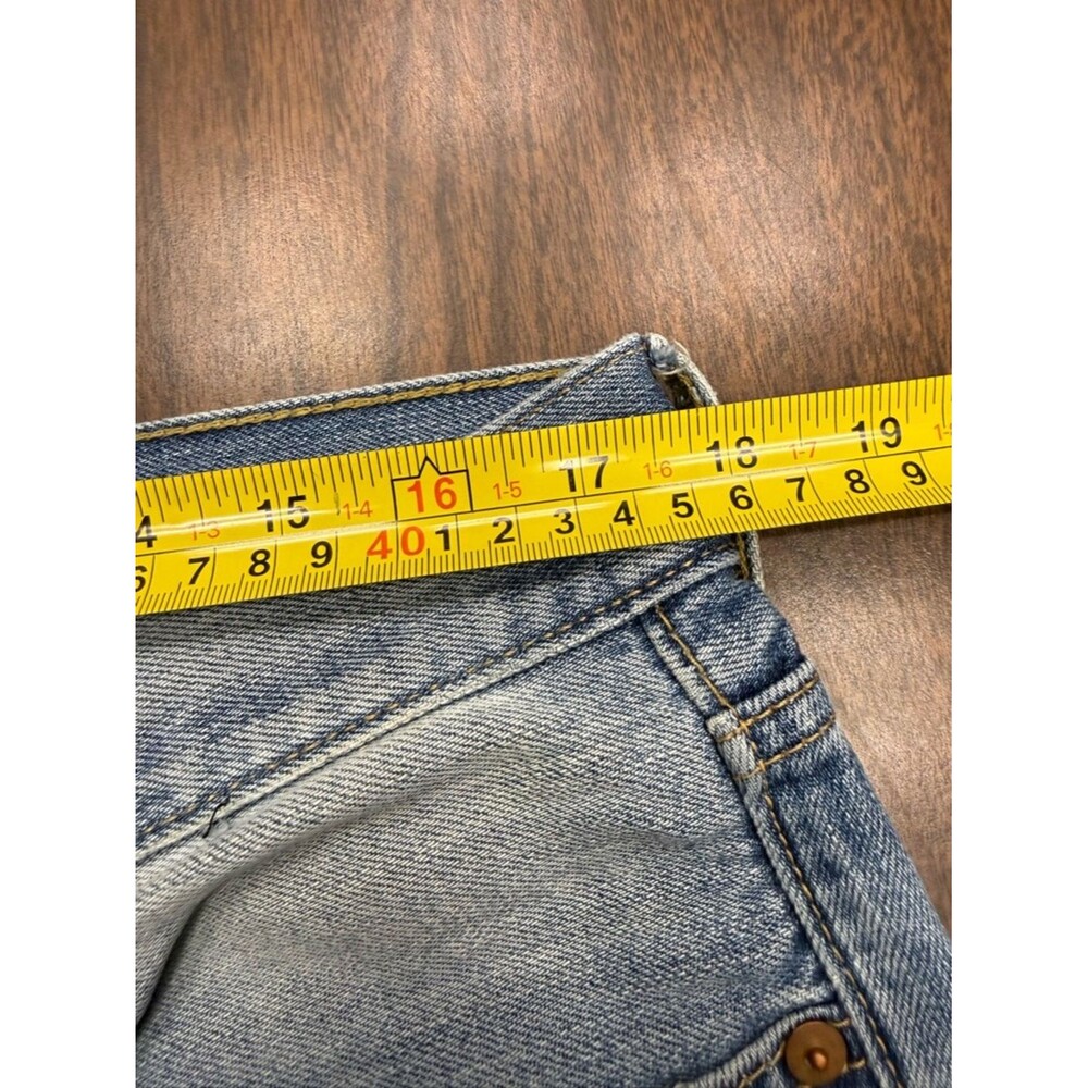 American Eagle Outfitters Men’s Light Wash Relaxed Jeans Size 34” x 34” - Picture 10 of 16